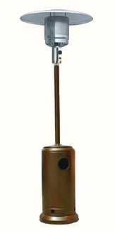 Уличный инфракрасный газовый обогреватель «Мастер Лето» МЛ-3 (цвет: бронза, пепел)