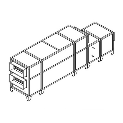 Приточно-вытяжная установка Breezart 6000 Lux RP F PB 30-380