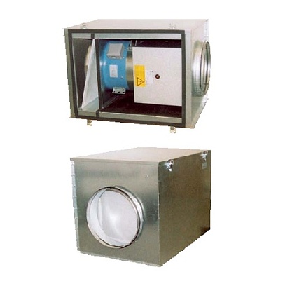 Приточная установка с электрическим калорифером TLP 125/1,2 Air handl.unit